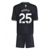 Manchester United Manuel Ugarte #25 Tredjedraktsett Barn 2025-26 Kortermet (+ korte bukser)